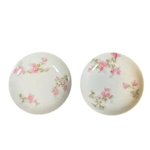 Haviland France Haviland & Co Limoges Set of Two Saucer Trinket Dishes